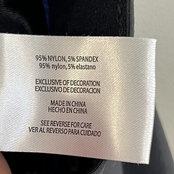 Men's Eddie Bauer Nylon Tech Pants. Gray Stretch Flex Straight Leg. Size 36 x 32 - Picture 5 of 6